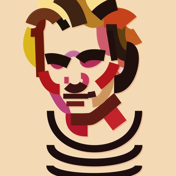 Sting:) bold and striking flat colour artwork by Nick Oliver